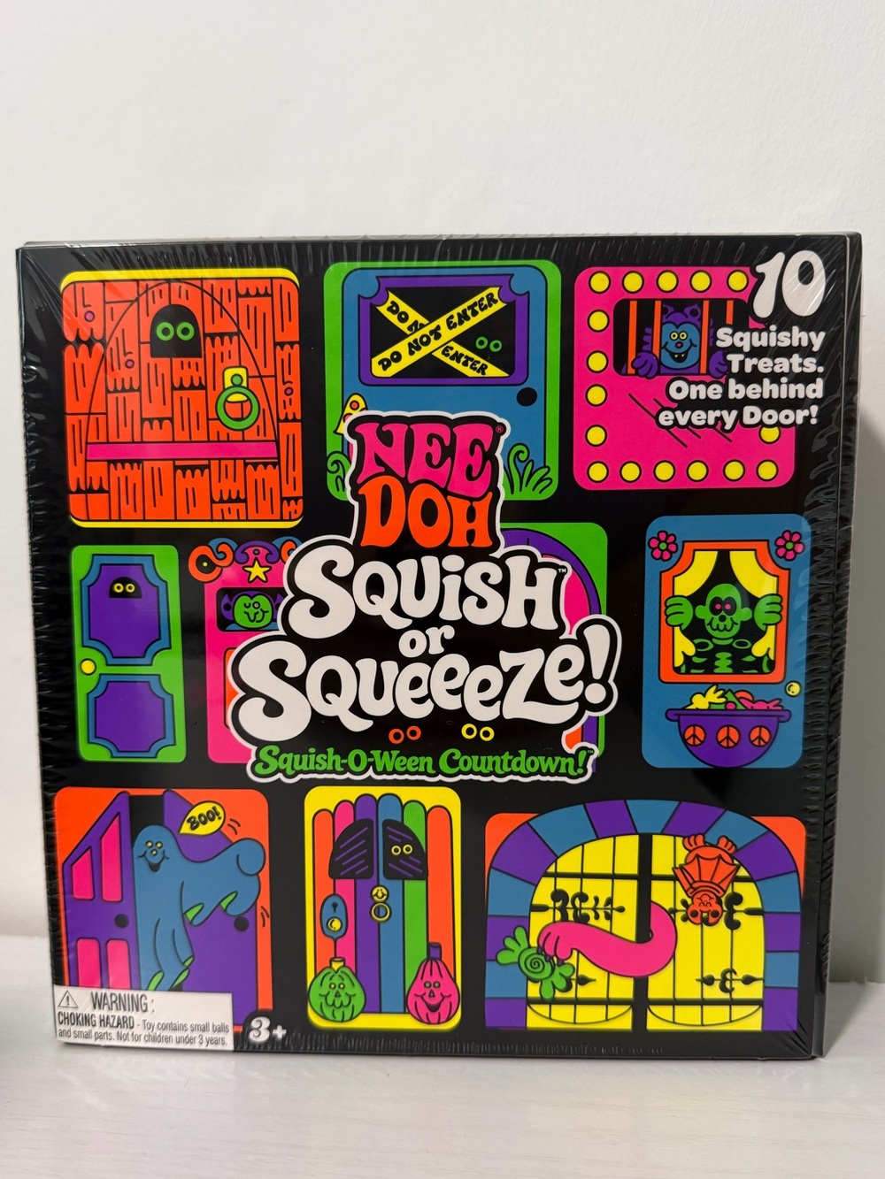 NeeDoh 🎃 Squish or Squeeze! Squish-O-Ween Countdown! 👻 Halloween boo basket